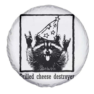 Vintage Raccoon Spare Tire Cover Retro Silly Trash Panda Meme TS10 Print Your Wear