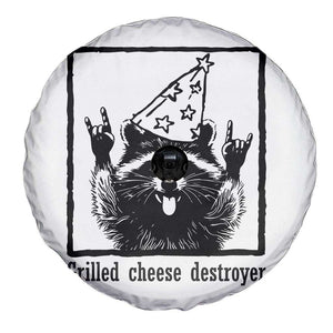 Vintage Raccoon Spare Tire Cover Retro Silly Trash Panda Meme TS10 Print Your Wear