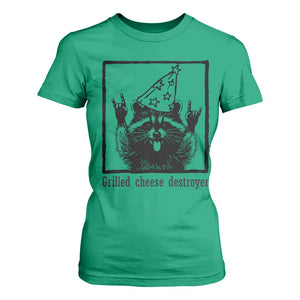 Vintage Raccoon T Shirt For Women Retro Silly Trash Panda Meme TS10 Irish Green Print Your Wear