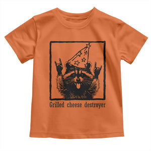 Vintage Raccoon Toddler T Shirt Retro Silly Trash Panda Meme TS10 Orange Print Your Wear