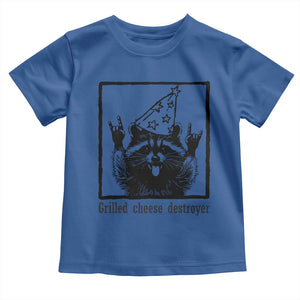 Vintage Raccoon Toddler T Shirt Retro Silly Trash Panda Meme TS10 Royal Blue Print Your Wear