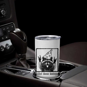 Vintage Raccoon Tumbler Cup Retro Silly Trash Panda Meme TS10 Print Your Wear
