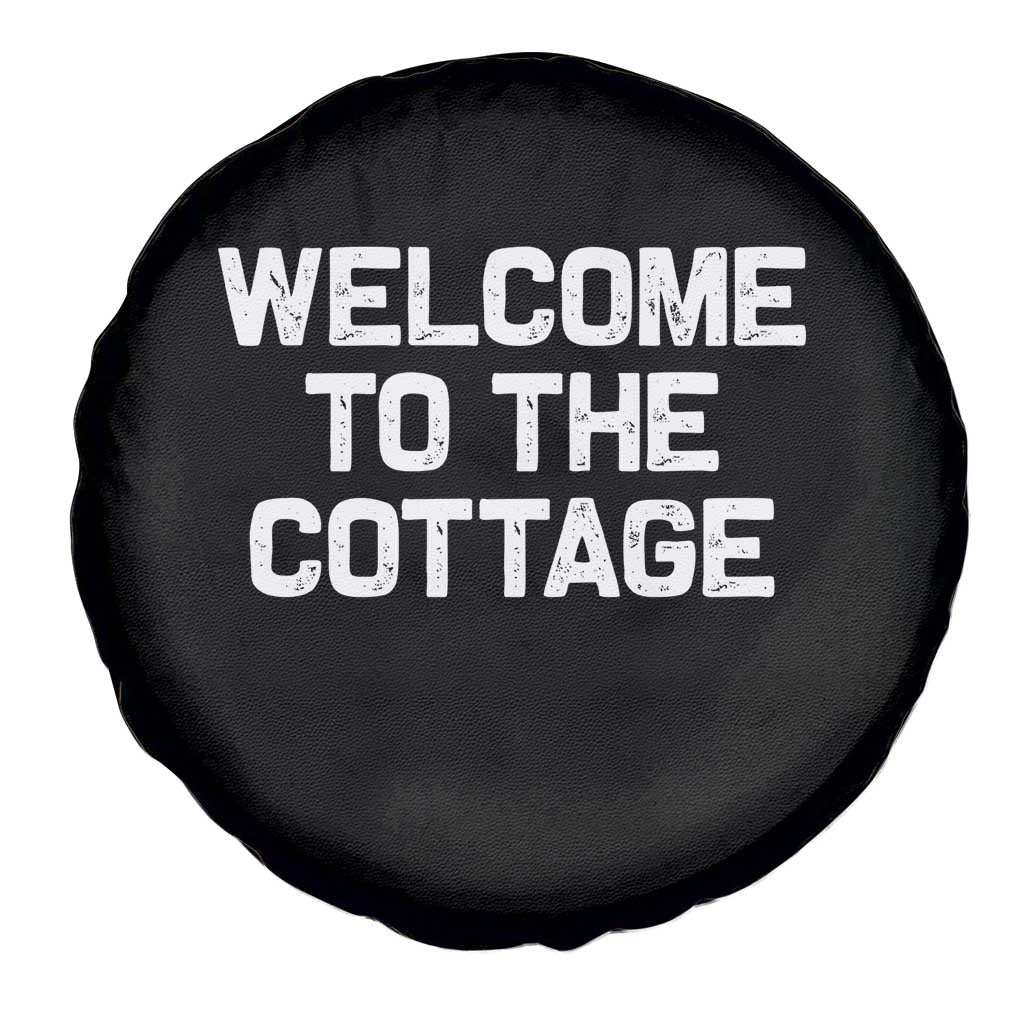 Welcome To The Cottage Spare Tire Cover TS10 Print Your Wear