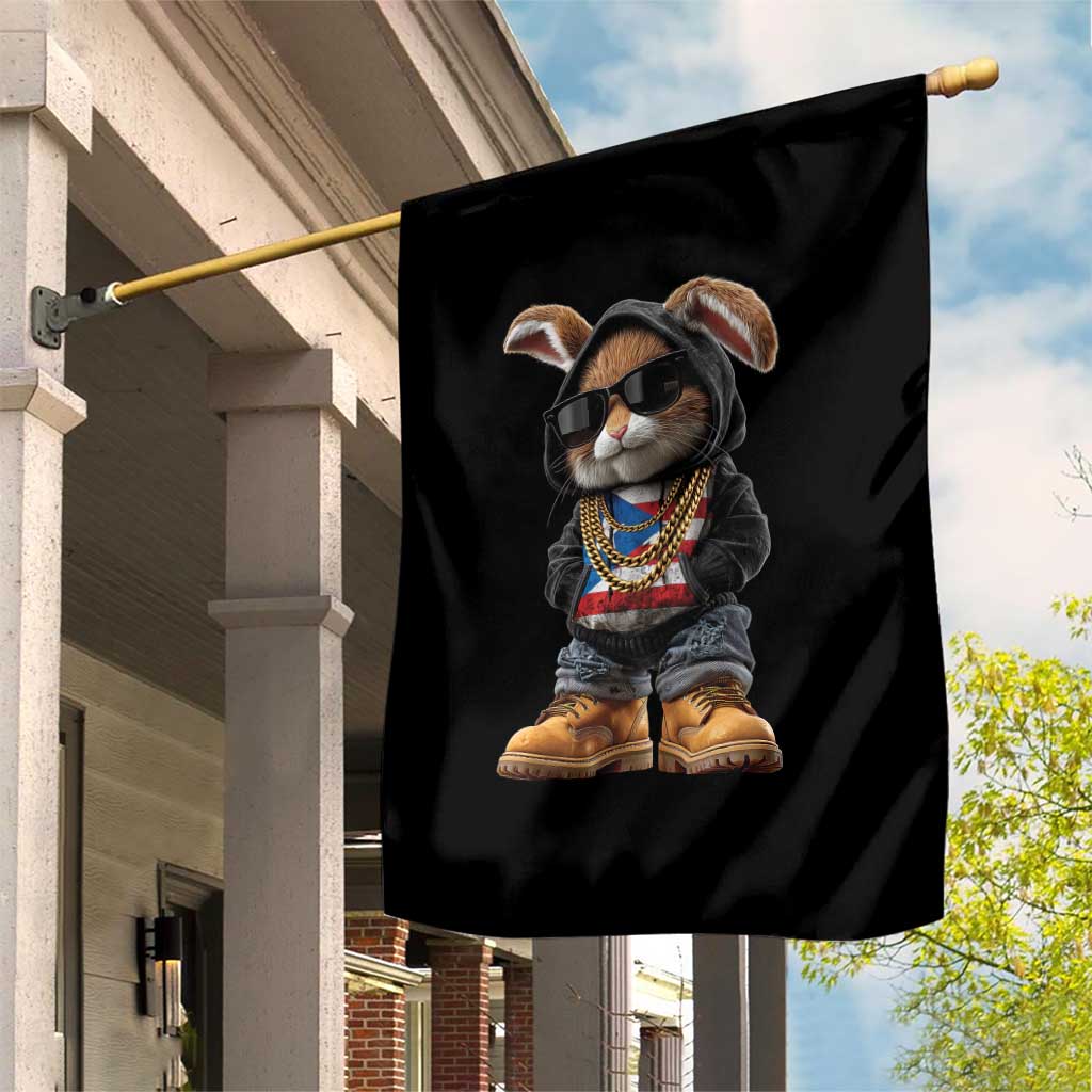 Bunny Puerto Rican Flag Garden Flag Puerto Rican Taino Boricua Vibes TS10 Print Your Wear