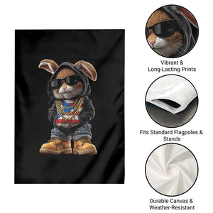 Bunny Puerto Rican Flag Garden Flag Puerto Rican Taino Boricua Vibes TS10 Print Your Wear