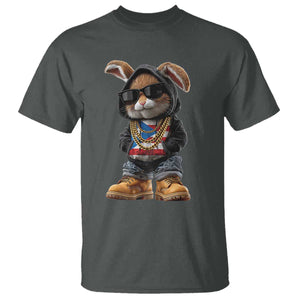 Bunny Puerto Rican Flag T Shirt Puerto Rican Taino Boricua Vibes TS10 Dark Heather Print Your Wear