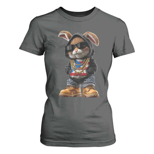 Bunny Puerto Rican Flag T Shirt For Women Puerto Rican Taino Boricua Vibes TS10 Dark Heather Print Your Wear