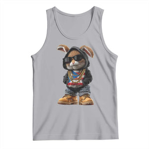 Bunny Puerto Rican Flag Tank Top Puerto Rican Taino Boricua Vibes TS10 Athletic Heather Print Your Wear