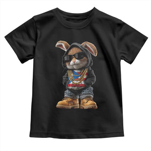 Bunny Puerto Rican Flag Toddler T Shirt Puerto Rican Taino Boricua Vibes TS10 Black Print Your Wear