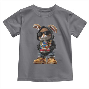 Bunny Puerto Rican Flag Toddler T Shirt Puerto Rican Taino Boricua Vibes TS10 Charcoal Print Your Wear