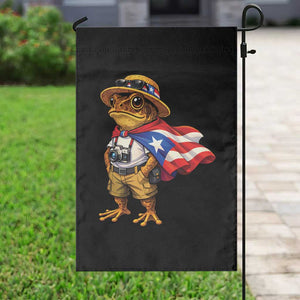 Coqui Frog Puerto Rico Flag Garden Flag Puerto Rican Taino Boricua Vibes TS10 Print Your Wear
