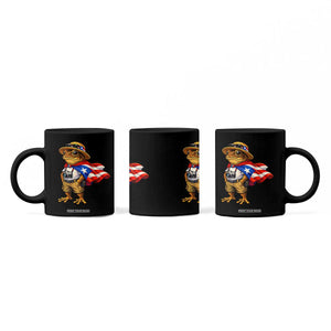 Coqui Frog Puerto Rico Flag Coffee Mug Puerto Rican Taino Boricua Vibes TS10 Print Your Wear