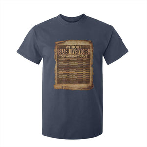 Black Inventors T Shirt For Kid Afro African Melanin Black History Month Juneteenth TS10 Navy Print Your Wear