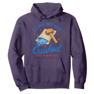 Subtle Abolish ICE Hoodie Funny Vintage I Like My Ice Crushed TS10 Purple Print Your Wear
