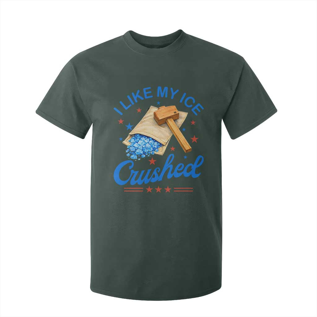 Subtle Abolish ICE T Shirt For Kid Funny Vintage I Like My Ice Crushed TS10 Dark Forest Green Print Your Wear