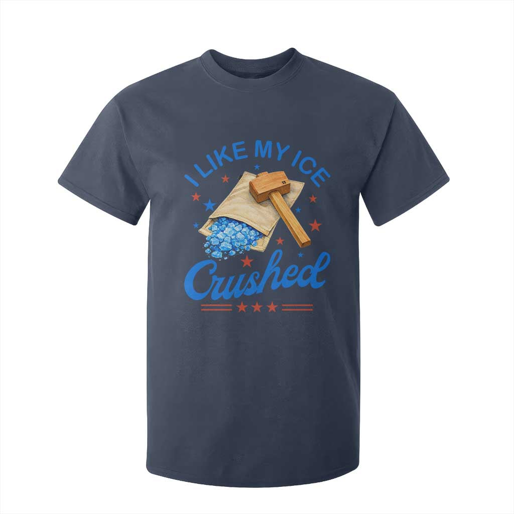 Subtle Abolish ICE T Shirt For Kid Funny Vintage I Like My Ice Crushed TS10 Navy Print Your Wear