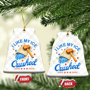 Subtle Abolish ICE Ceramic Ornament Funny Vintage I Like My Ice Crushed TS10 Print Your Wear