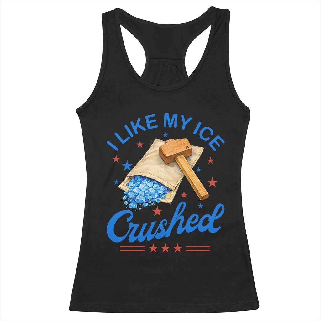 Subtle Abolish ICE Racerback Tank Top Funny Vintage I Like My Ice Crushed TS10 Black Print Your Wear