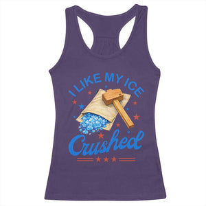 Subtle Abolish ICE Racerback Tank Top Funny Vintage I Like My Ice Crushed TS10 Purple Print Your Wear