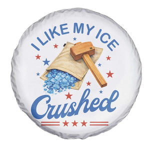 Subtle Abolish ICE Spare Tire Cover Funny Vintage I Like My Ice Crushed TS10 Print Your Wear