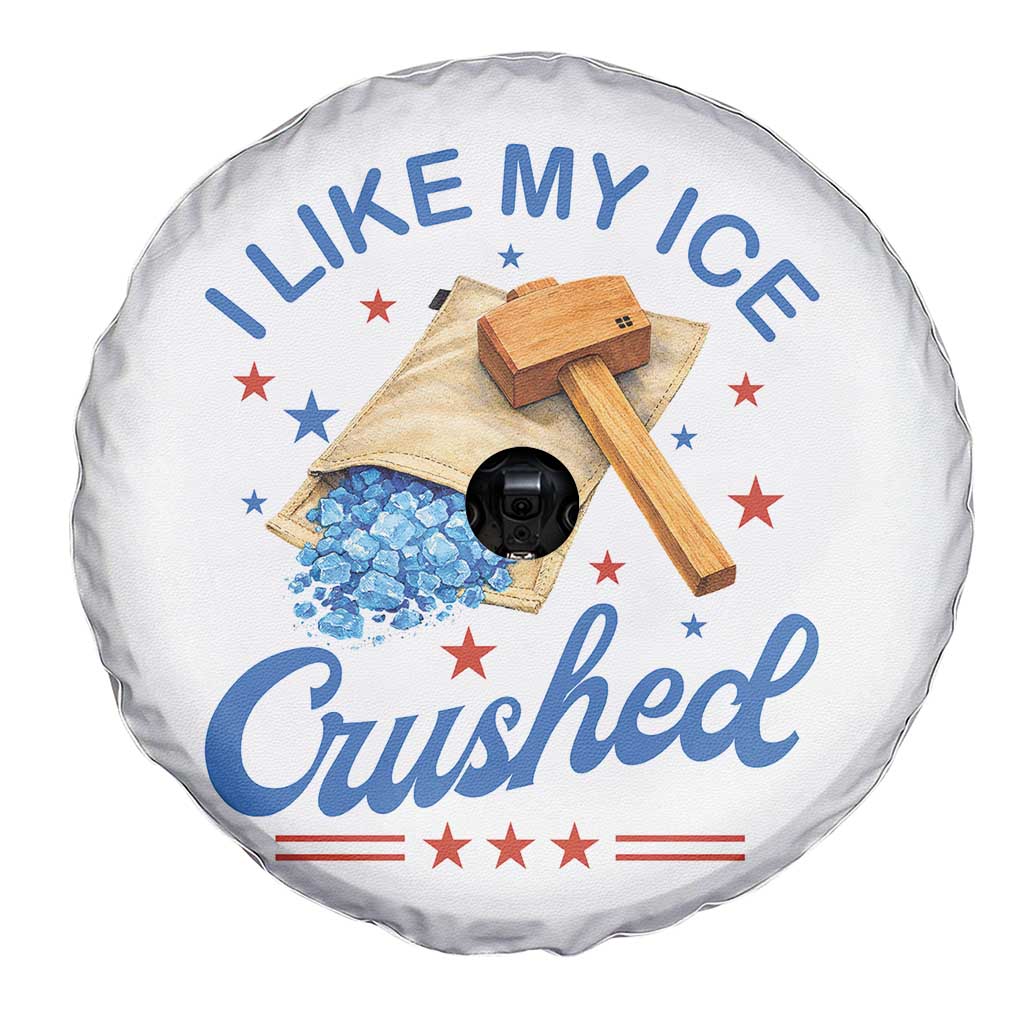 Subtle Abolish ICE Spare Tire Cover Funny Vintage I Like My Ice Crushed TS10 Print Your Wear