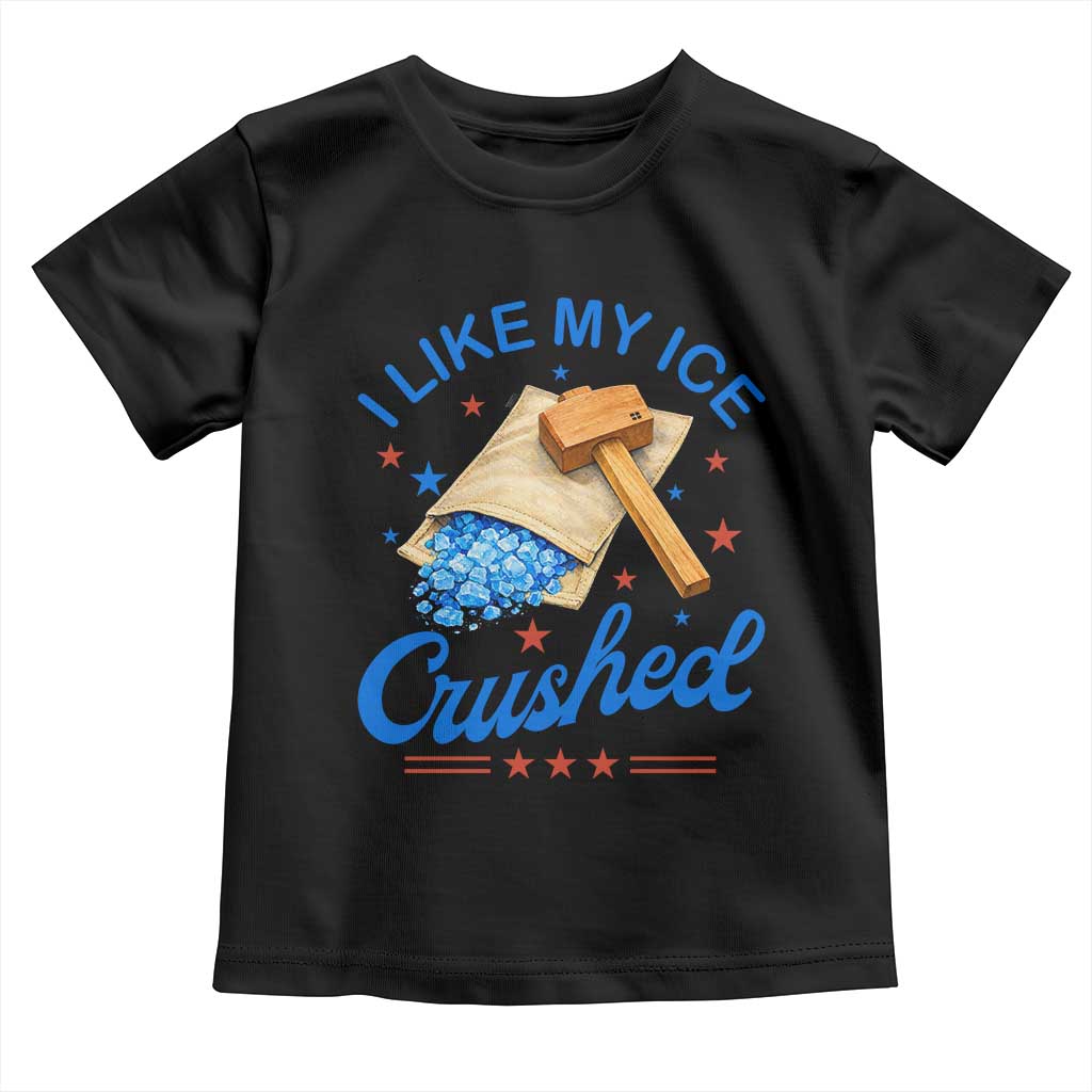 Subtle Abolish ICE Toddler T Shirt Funny Vintage I Like My Ice Crushed TS10 Black Print Your Wear