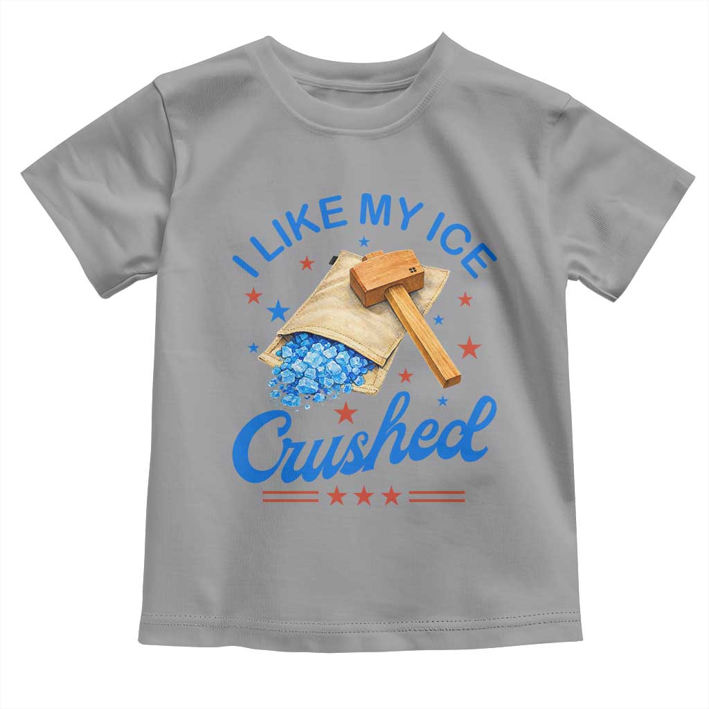 Subtle Abolish ICE Toddler T Shirt Funny Vintage I Like My Ice Crushed TS10 Sport Gray Print Your Wear