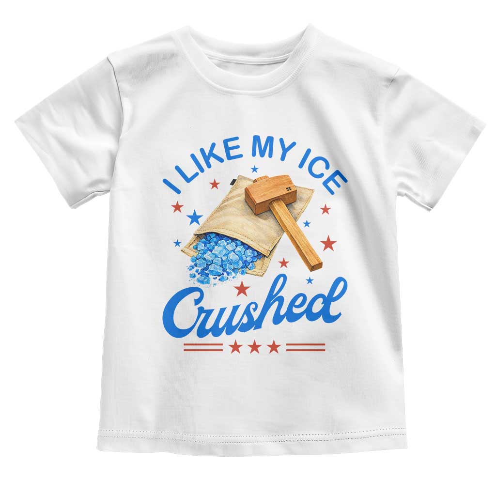 Subtle Abolish ICE Toddler T Shirt Funny Vintage I Like My Ice Crushed TS10 White Print Your Wear