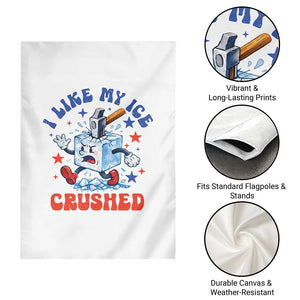 Subtle Abolish ICE Garden Flag Vintage I Like My Ice Crushed TS10 Print Your Wear