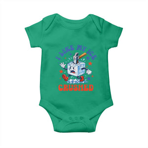 Subtle Abolish ICE Baby Onesie Vintage I Like My Ice Crushed TS10 Irish Green Print Your Wear