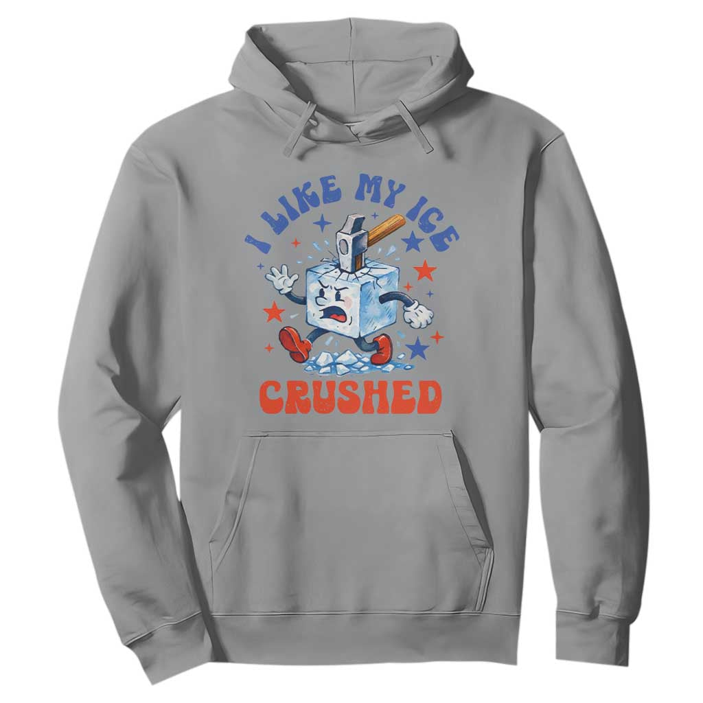 Subtle Abolish ICE Hoodie Vintage I Like My Ice Crushed TS10 Sport Gray Print Your Wear