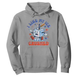 Subtle Abolish ICE Hoodie Vintage I Like My Ice Crushed TS10 Sport Gray Print Your Wear