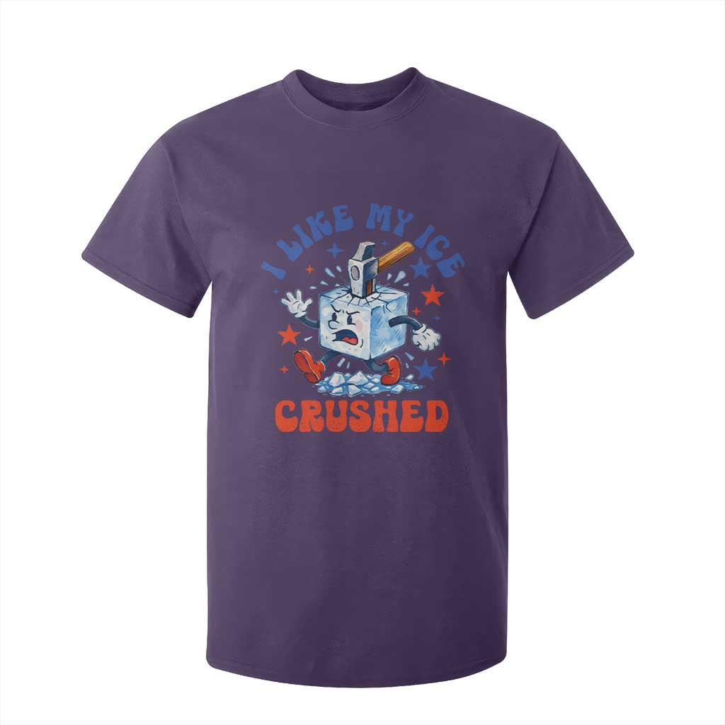 Subtle Abolish ICE T Shirt For Kid Vintage I Like My Ice Crushed TS10 Purple Print Your Wear