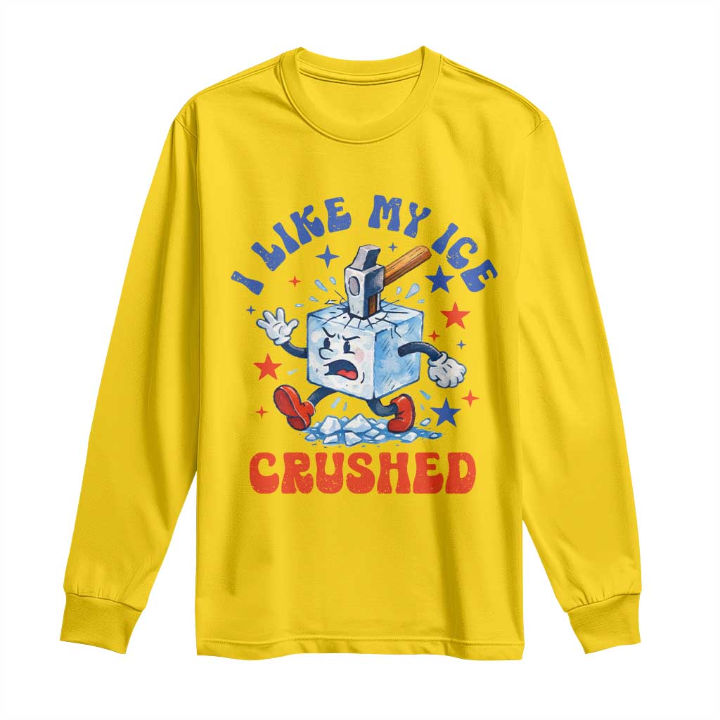 Subtle Abolish ICE Long Sleeve Shirt Vintage I Like My Ice Crushed TS10 Daisy Print Your Wear