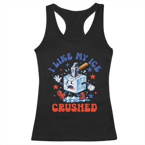 Subtle Abolish ICE Racerback Tank Top Vintage I Like My Ice Crushed TS10 Black Print Your Wear