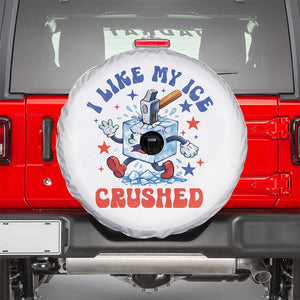 Subtle Abolish ICE Spare Tire Cover Vintage I Like My Ice Crushed TS10 Black Print Your Wear