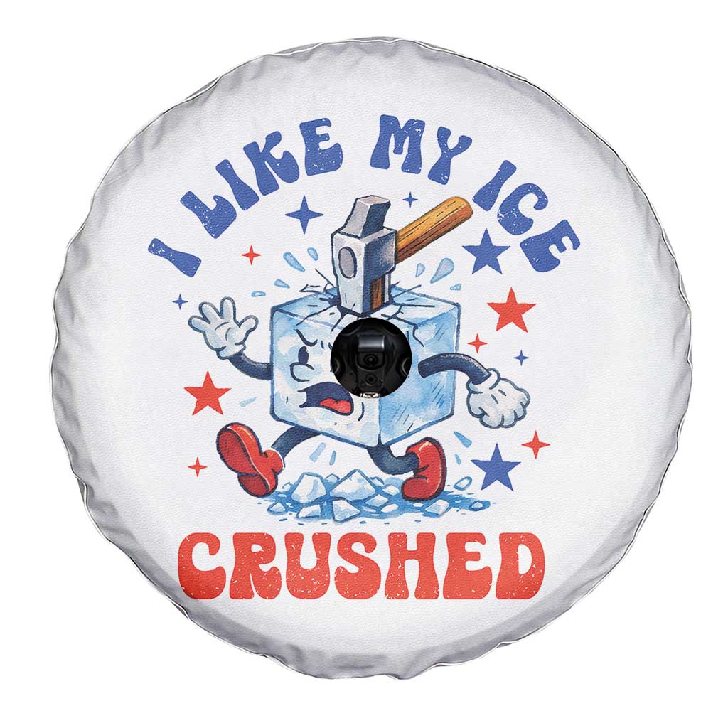 Subtle Abolish ICE Spare Tire Cover Vintage I Like My Ice Crushed TS10 Print Your Wear