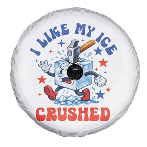 Subtle Abolish ICE Spare Tire Cover Vintage I Like My Ice Crushed TS10 Print Your Wear