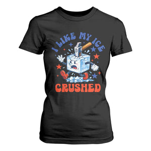 Subtle Abolish ICE T Shirt For Women Vintage I Like My Ice Crushed TS10 Black Print Your Wear