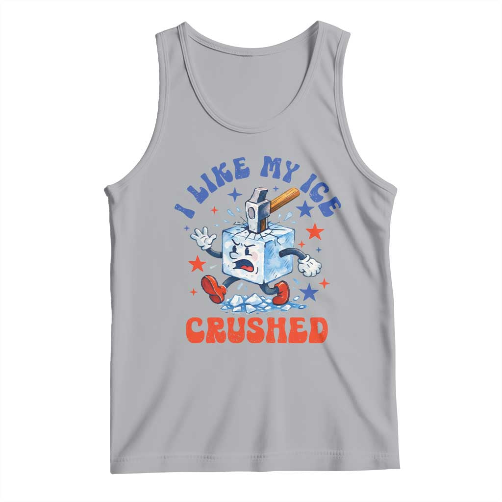 Subtle Abolish ICE Tank Top Vintage I Like My Ice Crushed TS10 Athletic Heather Print Your Wear