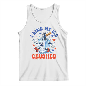 Subtle Abolish ICE Tank Top Vintage I Like My Ice Crushed TS10 White Print Your Wear