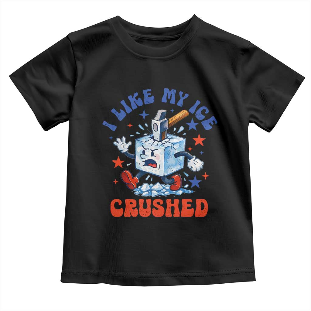 Subtle Abolish ICE Toddler T Shirt Vintage I Like My Ice Crushed TS10 Black Print Your Wear