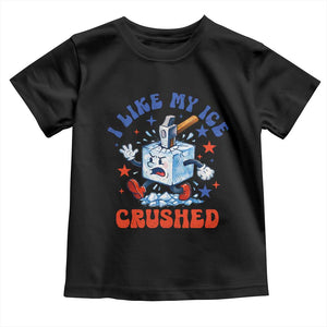 Subtle Abolish ICE Toddler T Shirt Vintage I Like My Ice Crushed TS10 Black Print Your Wear