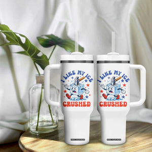 Subtle Abolish ICE Tumbler With Handle Vintage I Like My Ice Crushed TS10 Print Your Wear