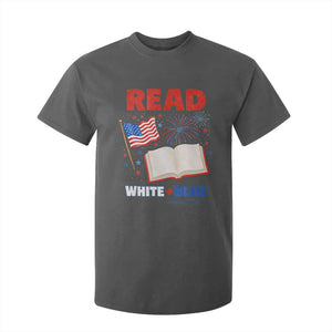 Patriotic Bookish 4th Of July Read White Blue Since 1776 T Shirt For Kid TS10 Dark Heather Print Your Wear