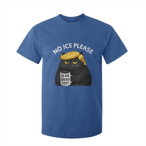No ICE Protest T Shirt For Kid Is He Dead Yet Black Cat Meme TS10 Royal Blue Print Your Wear