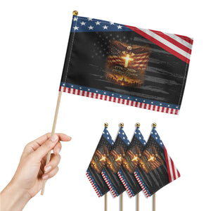 250th Anniversary USA Patriotic Handheld Flag 1776 2026 4th of July Us 250 Flag TS10 Print Your Wear