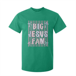 Big Jesus Fan T Shirt For Kid Striped Preppy Christian Believer Faith God Religious Gifts TS10 Irish Green Print Your Wear