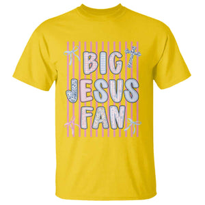 Big Jesus Fan T Shirt Striped Preppy Christian Believer Faith God Religious Gifts TS10 Daisy Print Your Wear