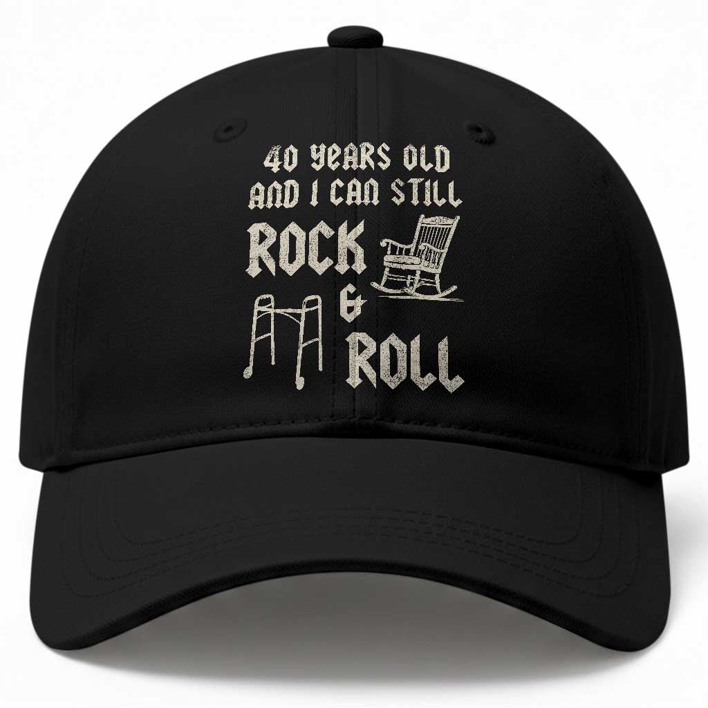 40th Birthday Gift For Men Baseball Cap Funny Man Saying Gag Gift 40 Years Old Birthday TS10 Print Your Wear